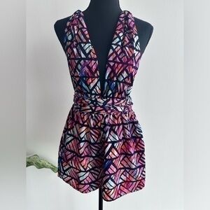 Multidirectional Wrap Romper